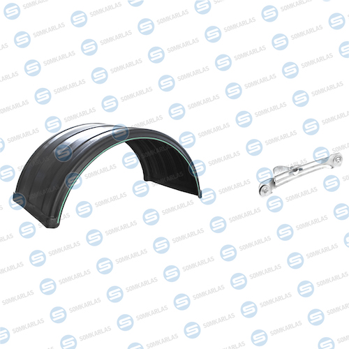 MIX10278 - PLASTIC MUDGUARD - 