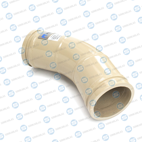 SOM20405 - ERG ELBOW 45 DEGREE TWIN WALL R530 - SOM20405 - ERG ELBOW 45 DEGREE TWIN WALL R530 -