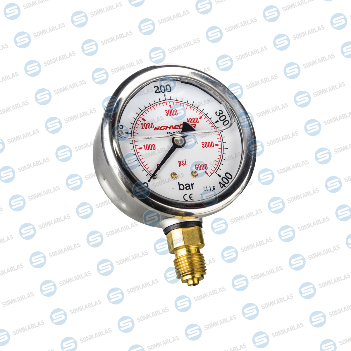 SOM20605 - PRESSURE GAUGE 400 BAR - 